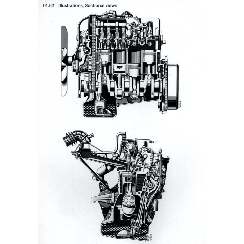 MERCEDES-BENZ ENGINE OM615 / 616 /617 SERVICE REPAIR MANUAL - Image 4