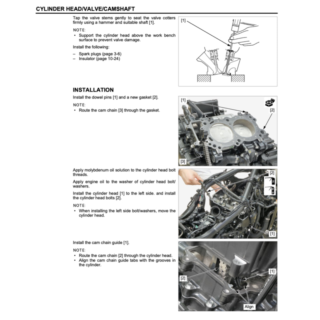 HONDA CB750 HORNET (2023+) SERVICE WORKSHOP MANUAL + PARTS CATALOGUE +OWNER'S MANUAL - Image 7