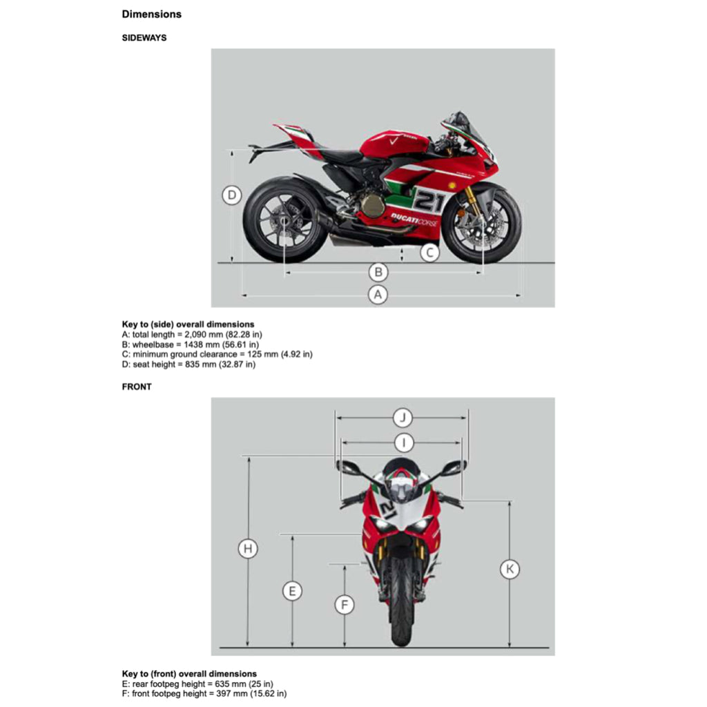 DUCATI PANIGALE 955 V2 (2020+) SERVICE WORKSHOP MANUAL + PARTS CATALOGUE + OWNER'S MANUAL - Image 3