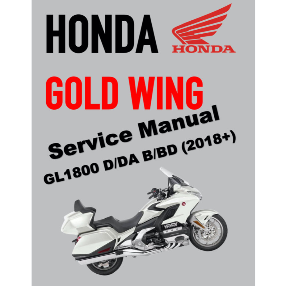 HONDA GOLD WING GL1800 (2018+) SERVICE WORKSHOP MANUAL + OWNER'S MANUAL - Image 2