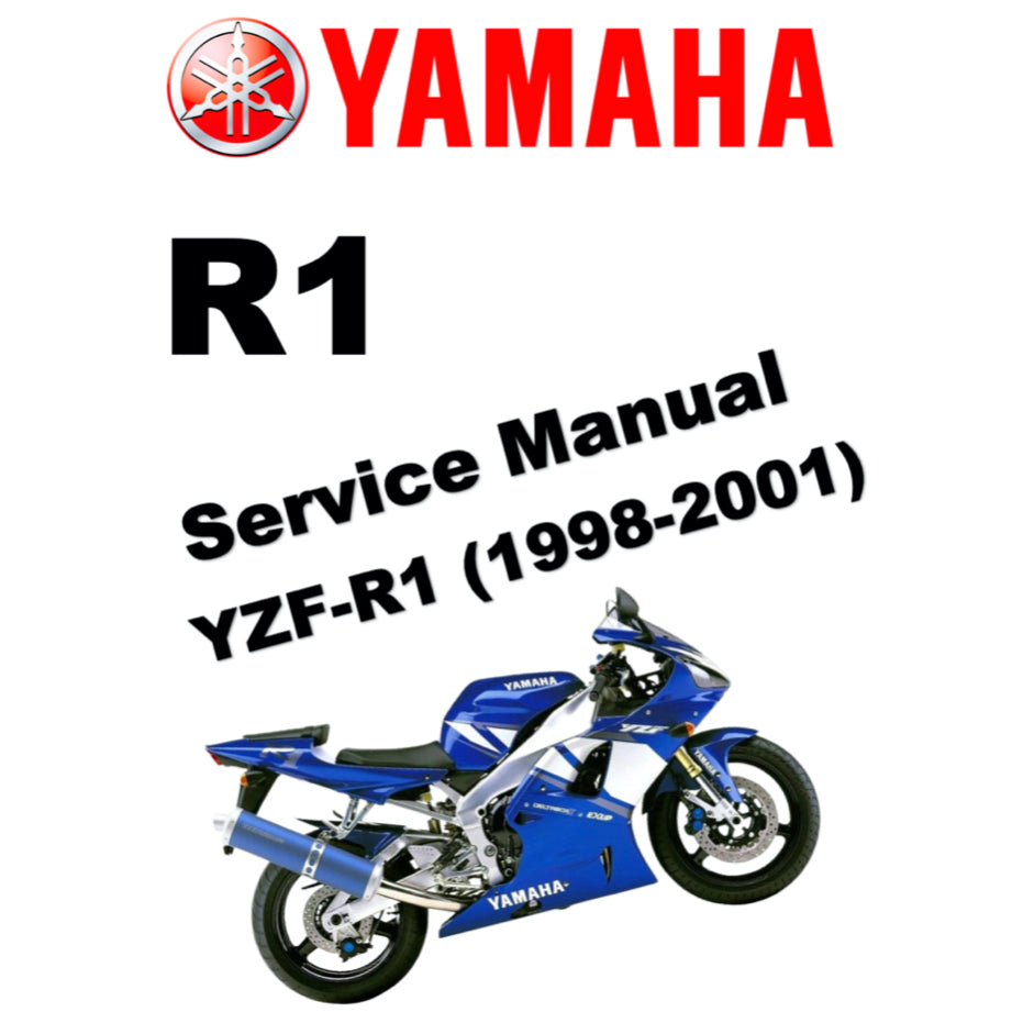 YAMAHA YZF-R1 (1998-2001) SERVICE WORKSHOP MANUAL + PARTS CATALOGUE+ OWNER'S MANUAL