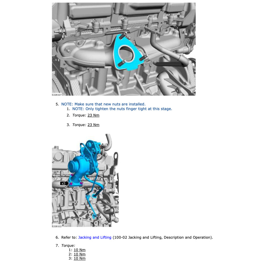 FORD RANGER T6 (2019-2021) SERVICE WORKSHOP MANUAL - ALSO CALLED RANGER "T7" - Image 8