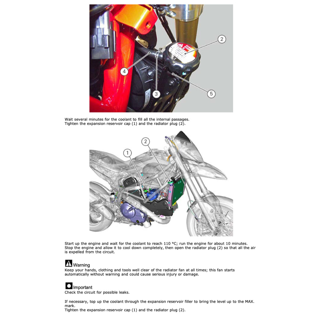 DUCATI HYPERSTRADA 821 (2013-2017) SERVICE WORKSHOP MANUAL + PARTS CATALOGUE + OWNER'S MANUAL - Image 5