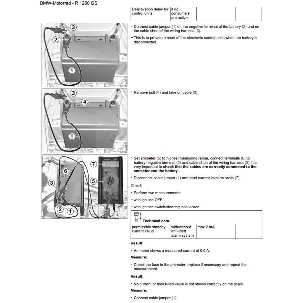 BMW R1250 GS K50 (2019-2023) SERVICE WORKSHOP MANUAL + PARTS CATALOGUE - Image 5