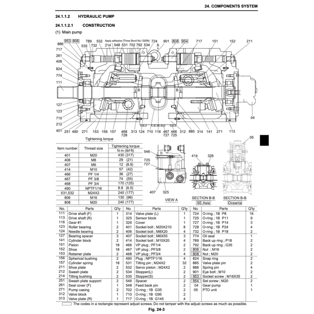 KOBELCO EXCAVATOR SERVICE WORKSHOP MANUAL - SK75 / SK 125 / SK135 / SK200 / SK210 / SK235 / SK 330 / SK 350 - Image 4