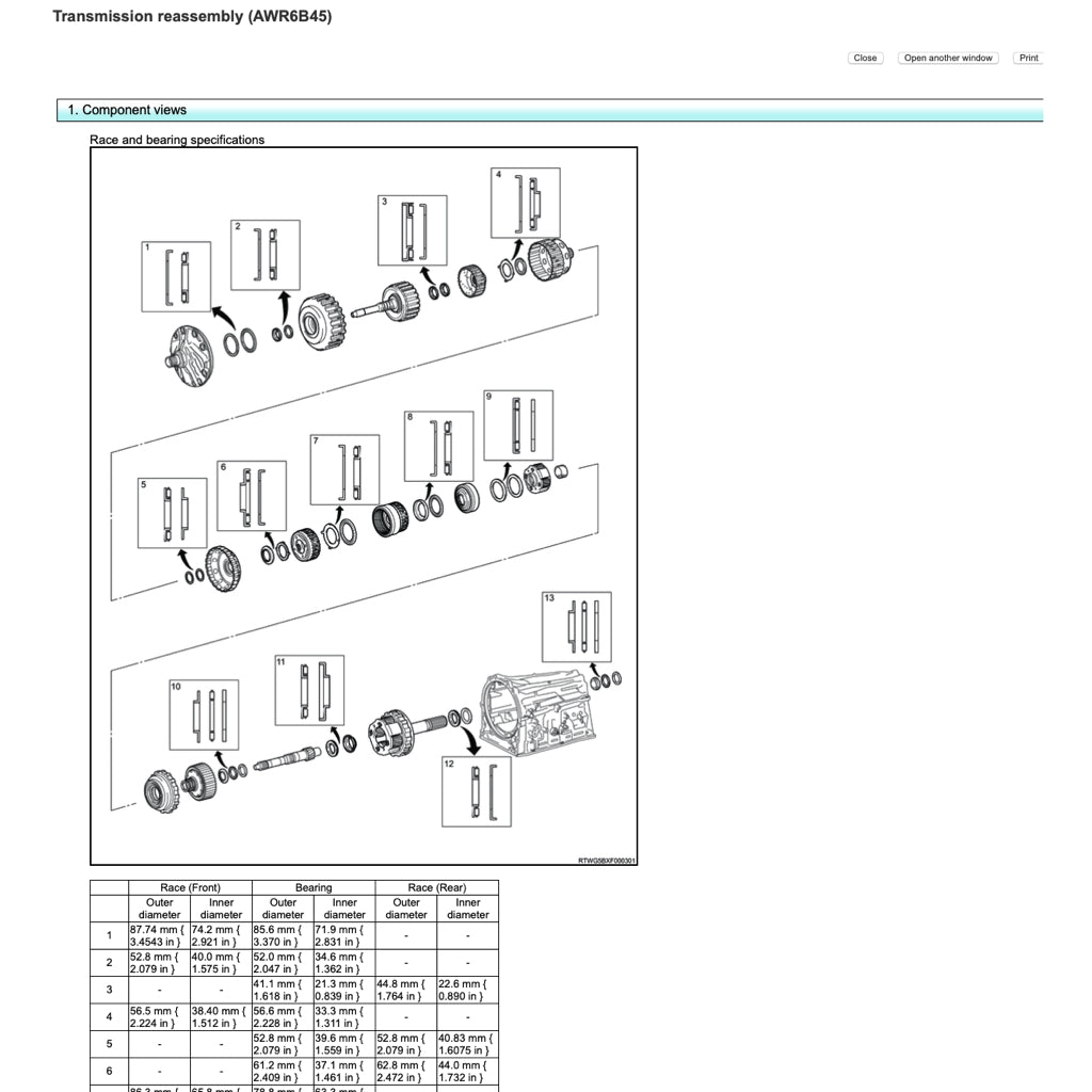 ISUZU D-MAX / MU-X UCR/UCS (2021+) SERVICE WORKSHOP MANUAL - Image 8