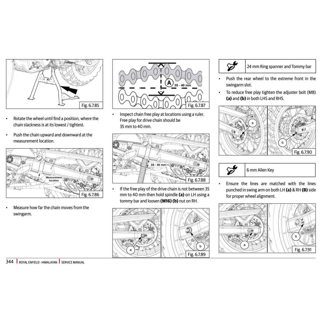 ROYAL ENFIELD NEW HIMALAYAN 450 (2024+) SERVICE WORKSHOP MANUAL + OWNER'S MANUAL - Image 8