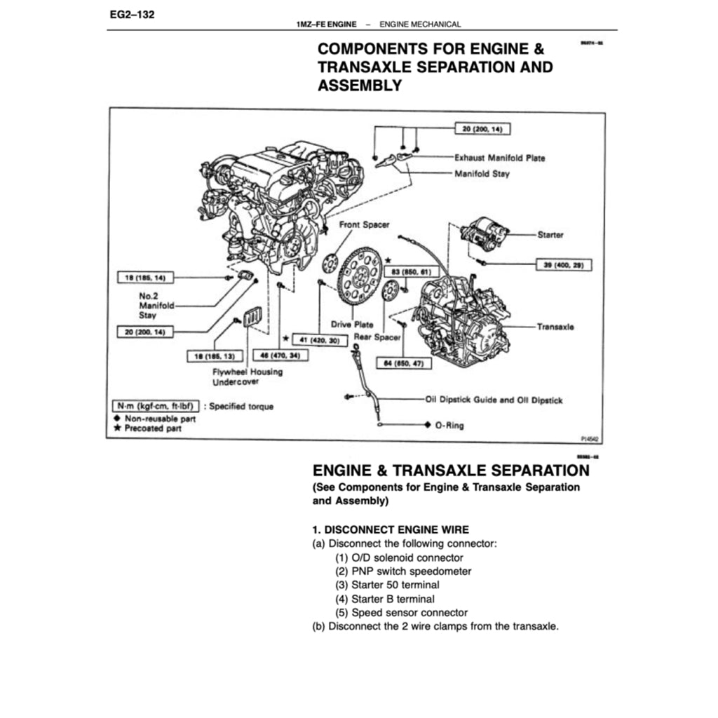 TOYOTA ENGINE 1MZ-FE SERVICE REPAIR WORKSHOP MANUAL - Image 6