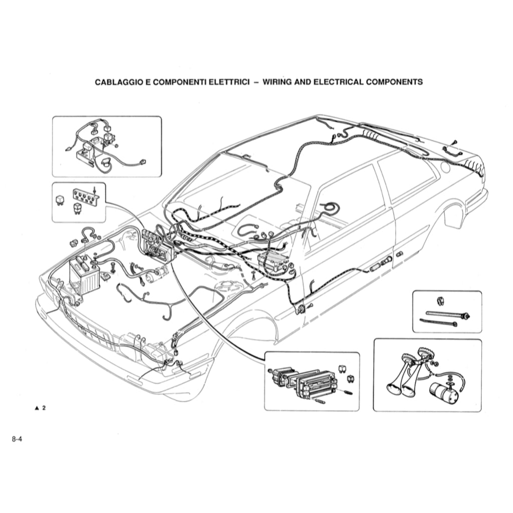 MASERATI BITURBO 222/228/420/422/425 (1981-1994) SERVICE WORKSHOP MANUAL + PARTS CATALOGUE - Image 6