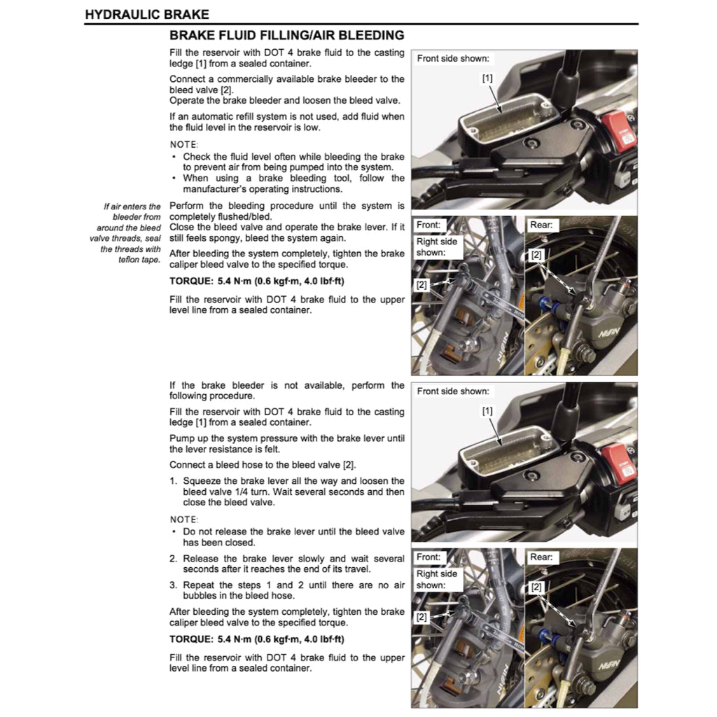 HONDA ADV 750 ADV750 / XADV 750 XADV750 (2017-2024) SERVICE WORKSHOP MANUAL + PARTS CATALOGUE + OWNER MANUAL - Image 10
