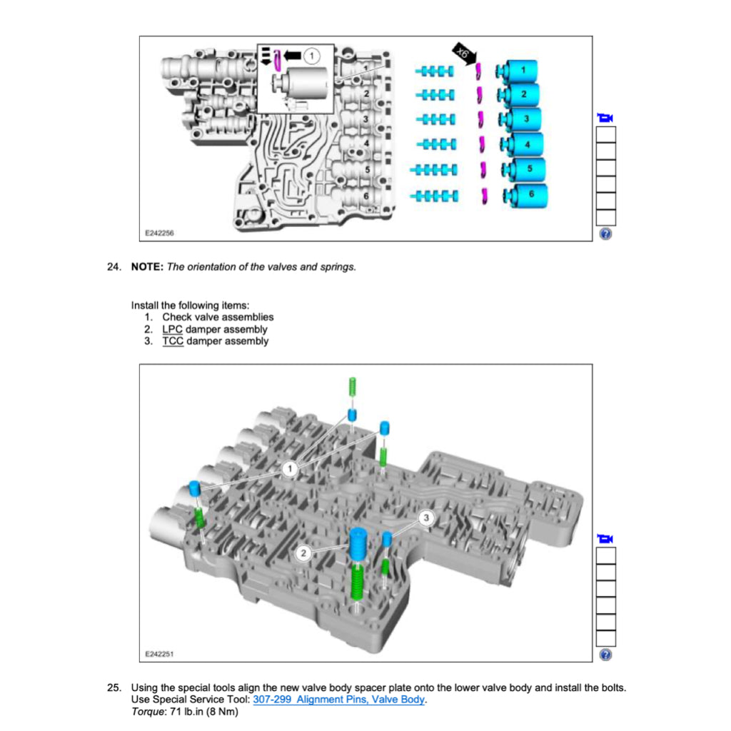FORD RANGER T6.2 P703 (2022+) SERVICE WORKSHOP MANUAL - Image 7