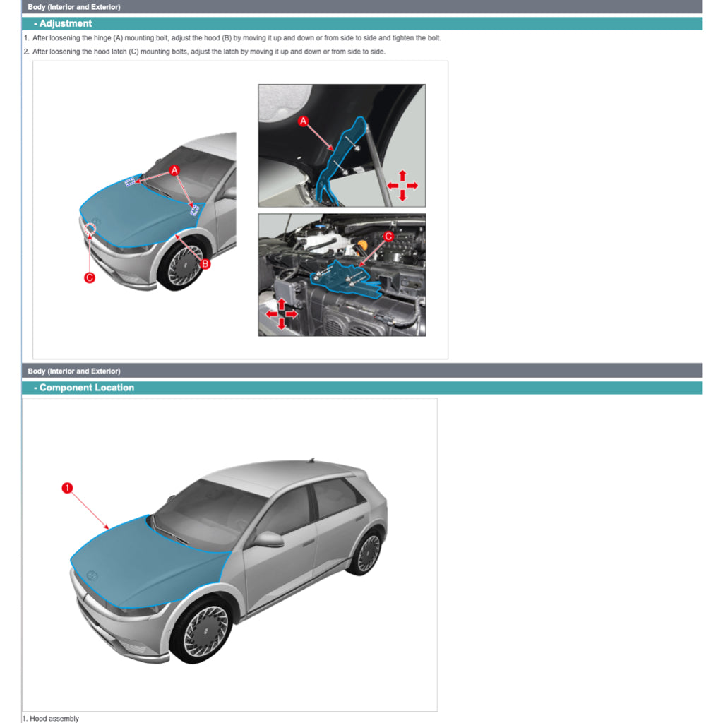 HYUNDAI IONIQ5 IONIQ 5 NE EV (2022-2023) SERVICE WORKSHOP MANUAL - Image 8
