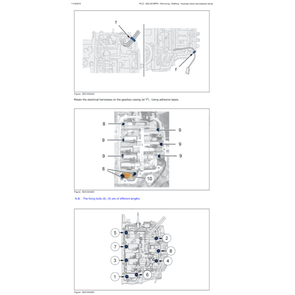 PEUGEOT RCZ (2009-2015) SERVICE WORKSHOP MANUAL - Image 6