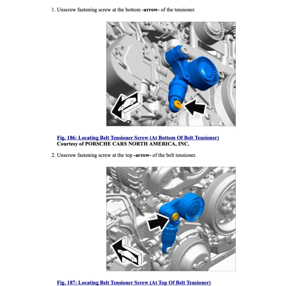 PORSCHE CAYMAN / BOXSTER 987.1 & 987.2 (2004-2012) SERVICE WORKSHOP MANUAL + PARTS CATALOGUE - Image 9