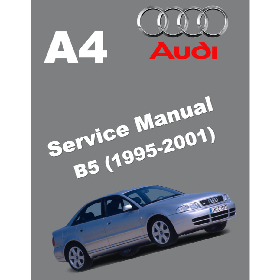 Audi A4 (B5) 1995-2001 SERVICE REPAIR WORKSHOP MANUAL - Image 2