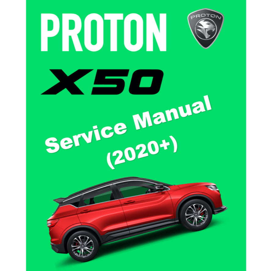 PROTON X50 (2020+) SERVICE WORKSHOP MANUAL - Image 2