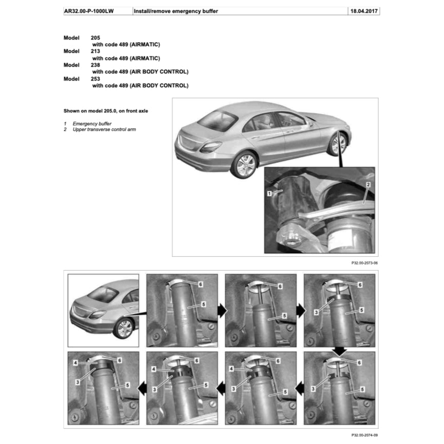 MERCEDES-BENZ W213 (2017-2023) SERVICE WORKSHOP MANUAL - Image 5