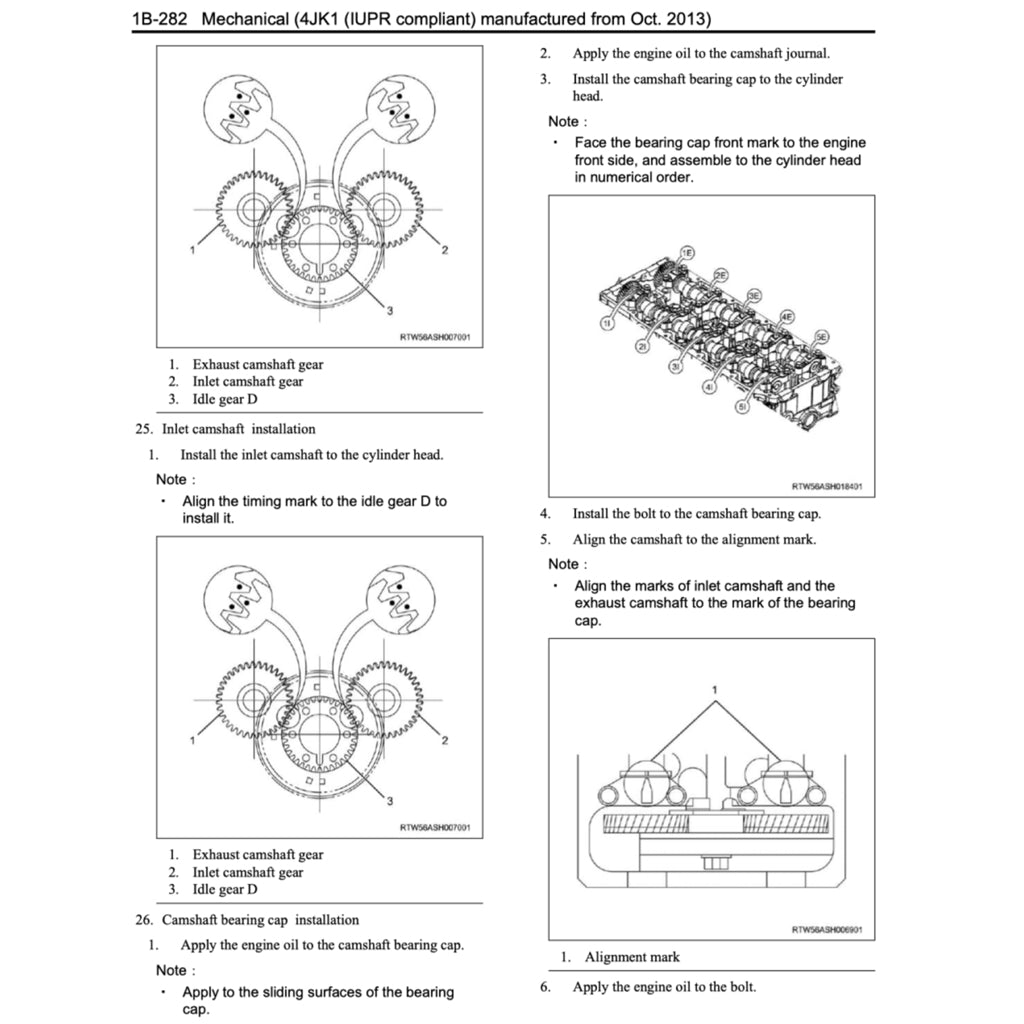 ISUZU D-MAX TFR / TFS (2012-2020) SERVICE WORKSHOP MANUAL - Image 3