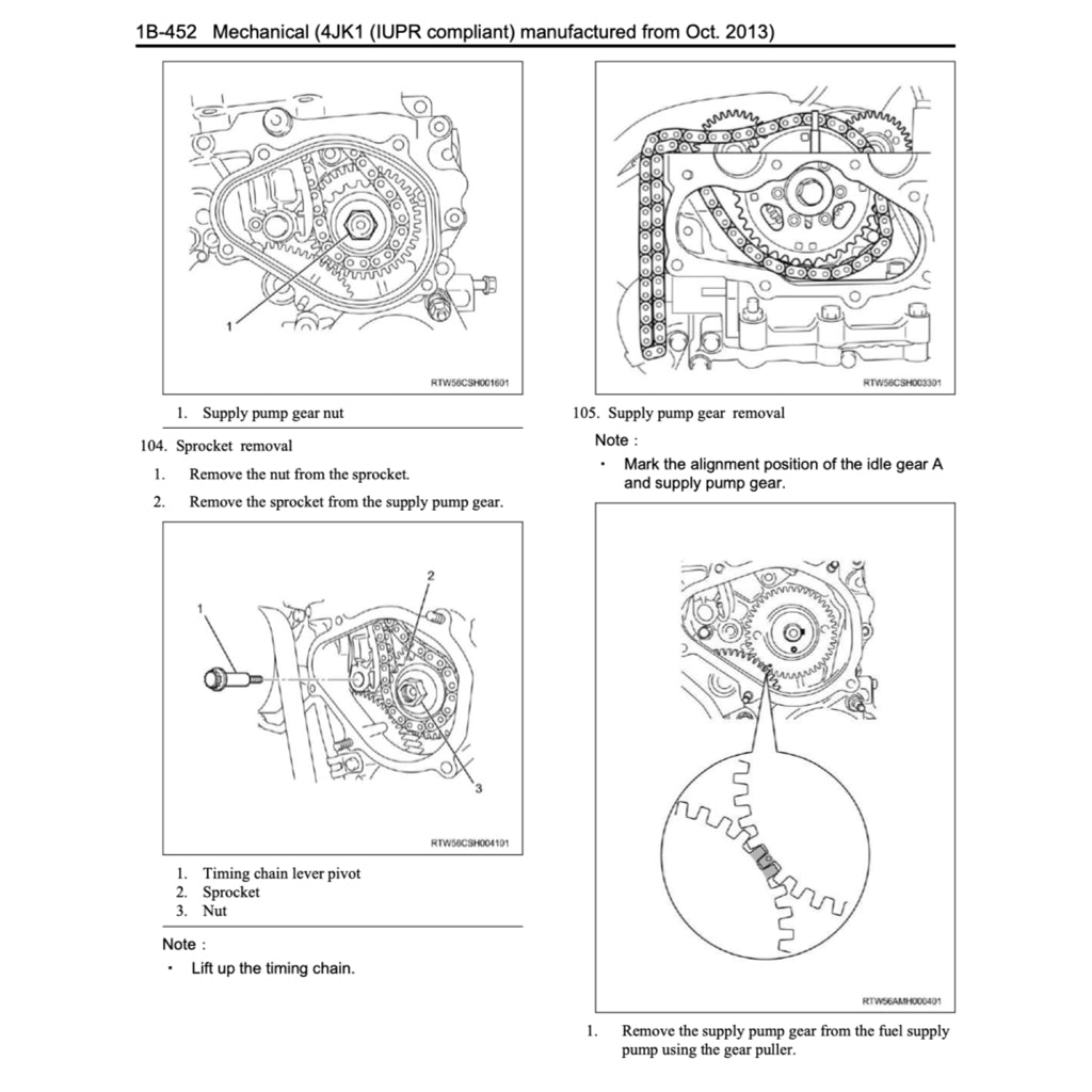 ISUZU D-MAX TFR / TFS (2012-2020) SERVICE WORKSHOP MANUAL - Image 5