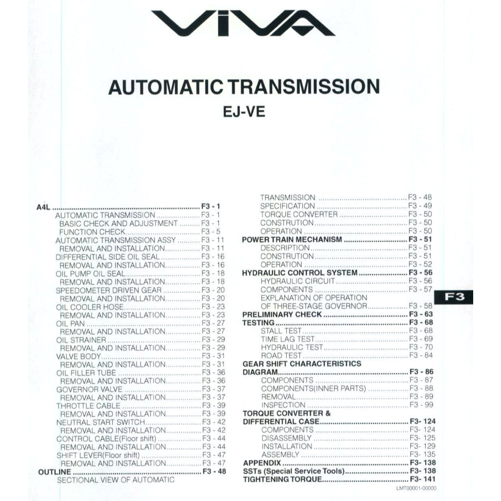 PERODUA VIVA (2007-2014) SERVICE WORKSHOP MANUAL - Image 7