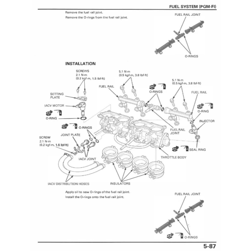 HONDA CB600F/FA HORNET (2007-2013) SERVICE WORKSHOP MANUAL + OWNER MANUAL - Image 5