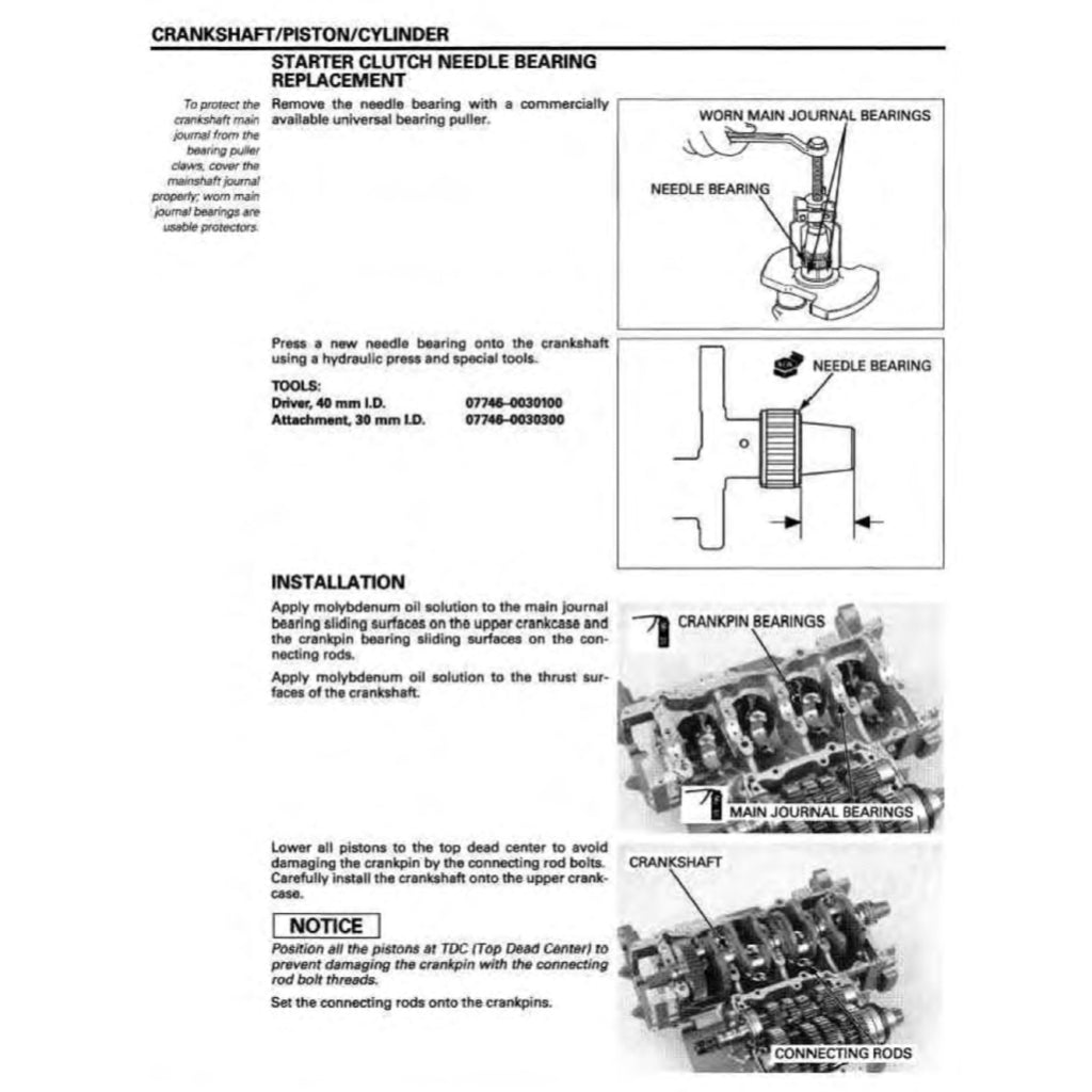 HONDA CB600F HORNET (2004-2006) SERVICE WORKSHOP MANUAL + OWNER MANUAL - Image 5