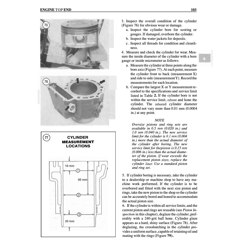 KAWASAKI KLR650 (1987-2003) SERVICE WORKSHOP MANUAL + OWNER'S MANUAL - Image 5