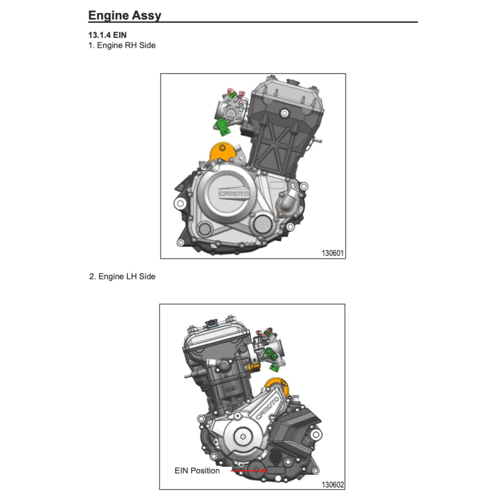 CFMOTO 300SR (2020+) SERVICE WORKSHOP MANUAL + PARTS CATALOGUE+OWNER'S MANUAL - Image 4