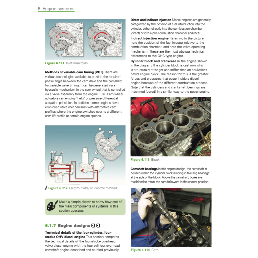 AUTOMOTIVE TECHNICIAN TRAINING: THEORY + PRACTICAL WORKSHEETS - TOM DENTON (2022) - VOCATIONAL TRAINING - Image 5