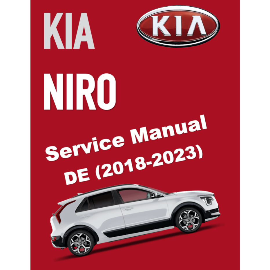 KIA NIRO DE HYBRID PHEV (2018-2013) SERVICE WORKSHOP MANUAL - Image 2