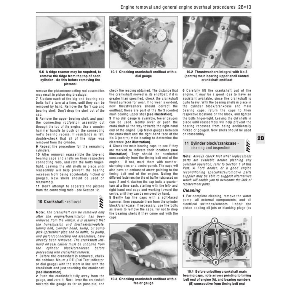 FORD MONDEO MK1 & MK2 (1993-2000) SERVICE WORKSHOP MANUAL - Image 7