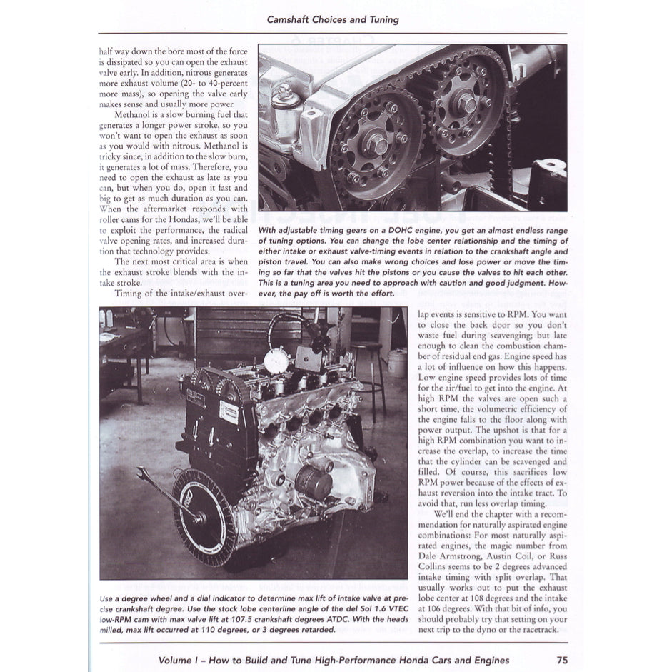 HIGH PERFORMANCE HONDA BUILDER'S HANDBOOK ( B & D series) - SA49 - Image 5