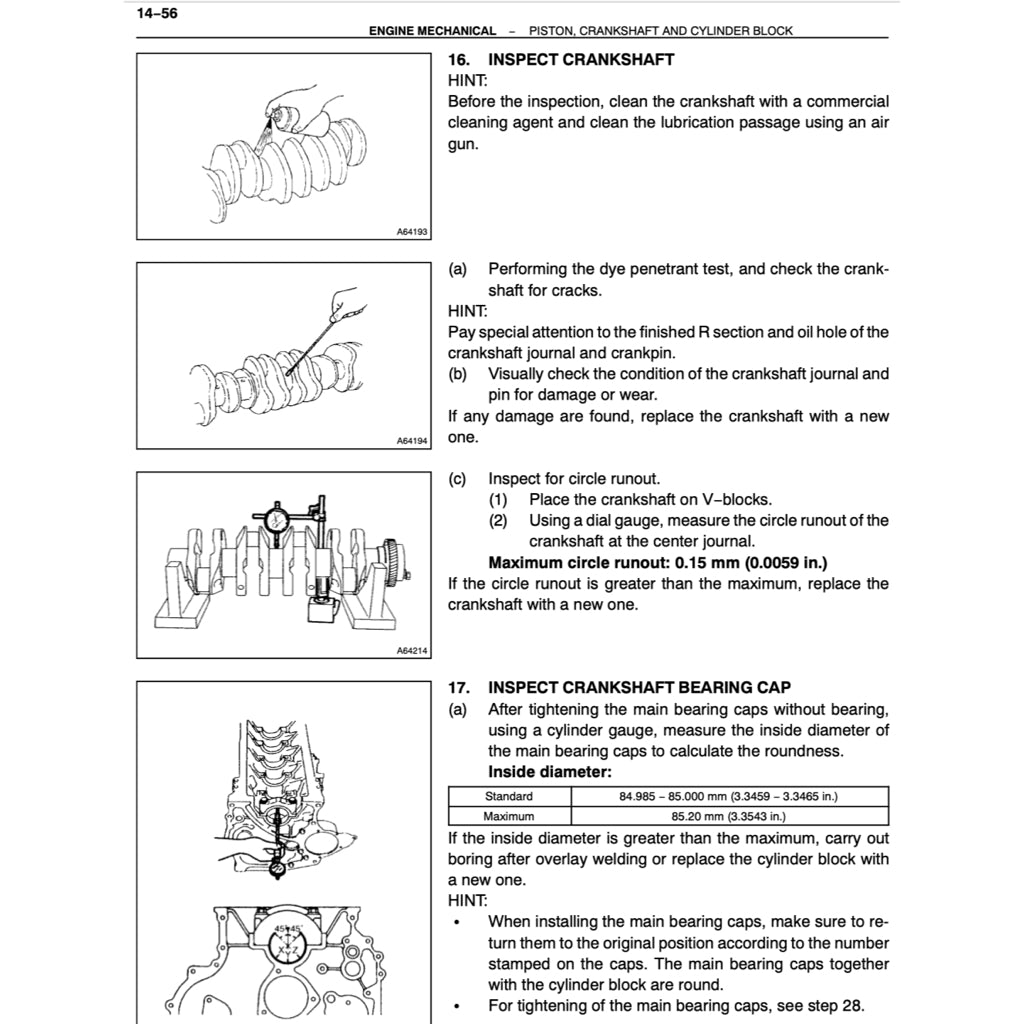 HINO ENGINE SC05C B/TA/TB WORKSHOP SERVICE REPAIR MANUAL - Image 6