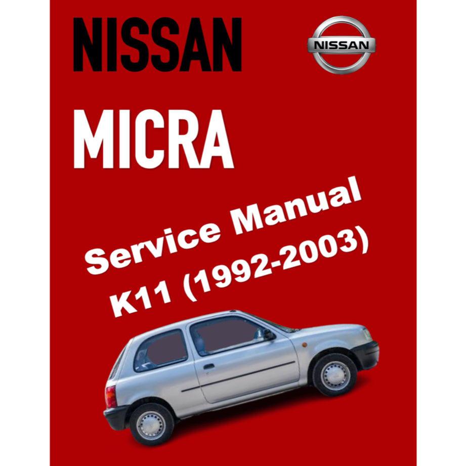 NISSAN MICRA K11 (1992-2003) SERVICE WORKSHOP MANUAL - Image 2