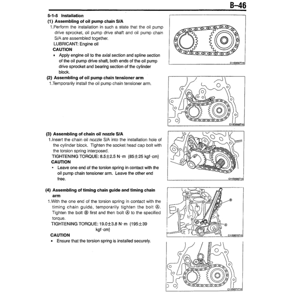 DAIHATSU ENGINE JB-DET SERVICE WORKSHOP MANUAL - Image 5