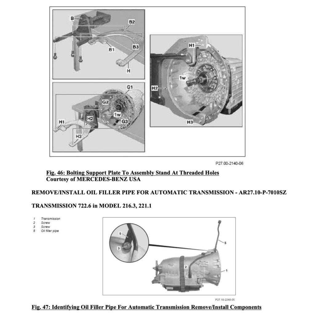 MERCEDES-BENZ W221 (2006-2013) SERVICE WORKSHOP MANUAL - Image 3
