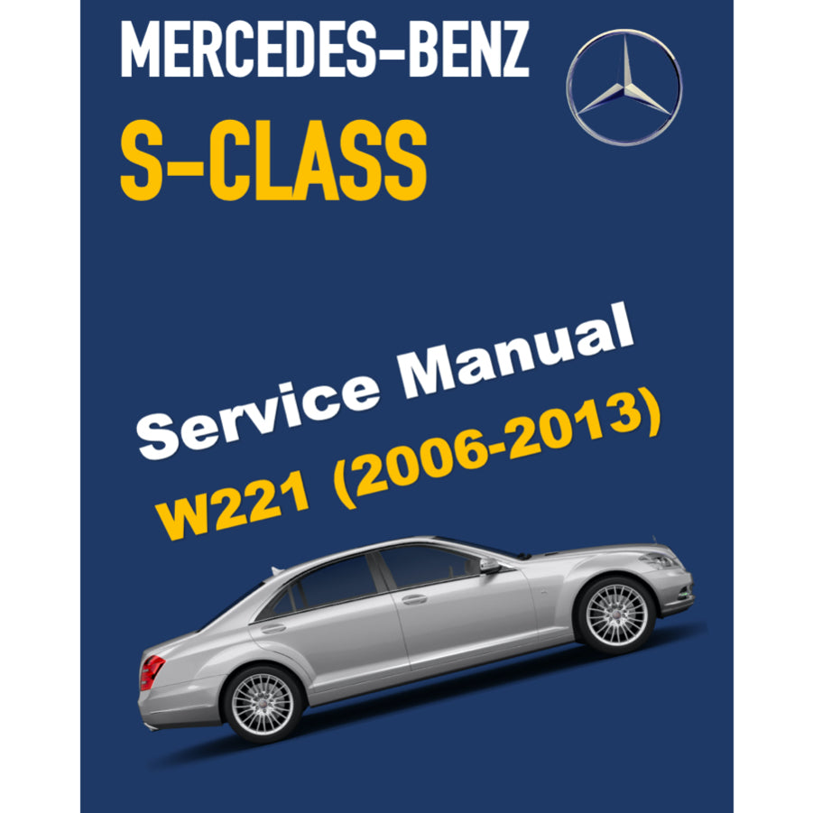 MERCEDES-BENZ W221 (2006-2013) SERVICE WORKSHOP MANUAL - Image 2
