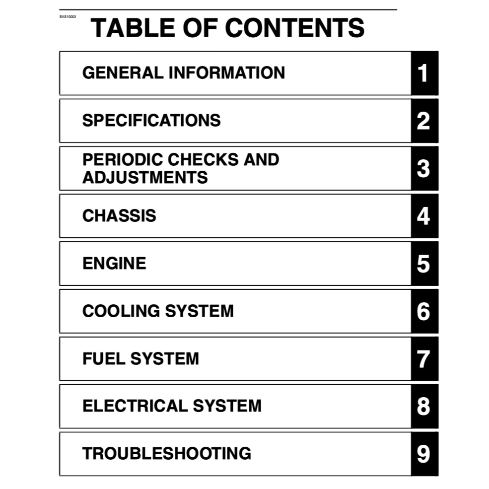T-MAX YAMAHA TMAX XP500F (2015-2016) SERVICE WORKSHOP MANUAL + OWNER'S MANUAL - Image 3