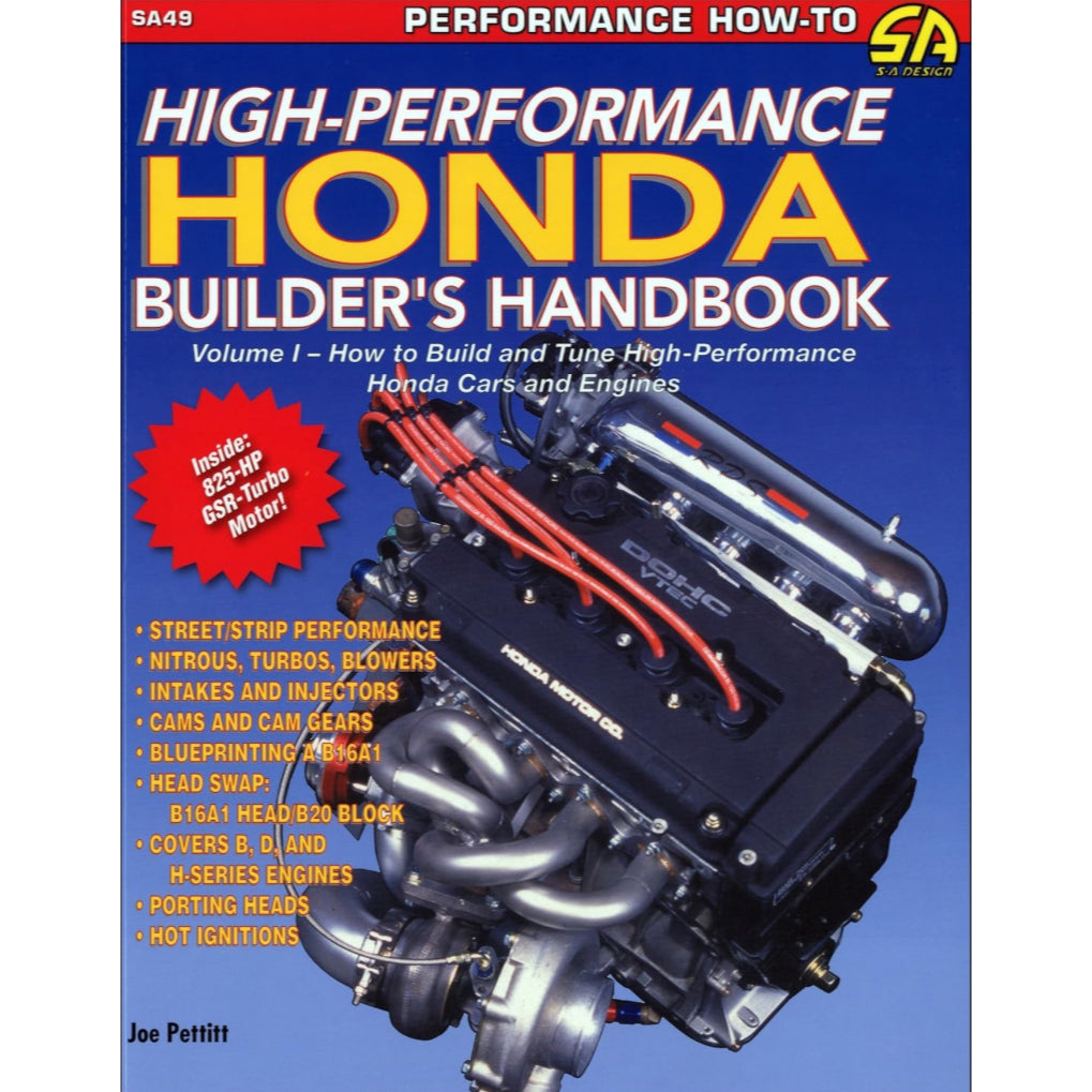 HIGH PERFORMANCE HONDA BUILDER'S HANDBOOK ( B & D series) - SA49 - Image 2
