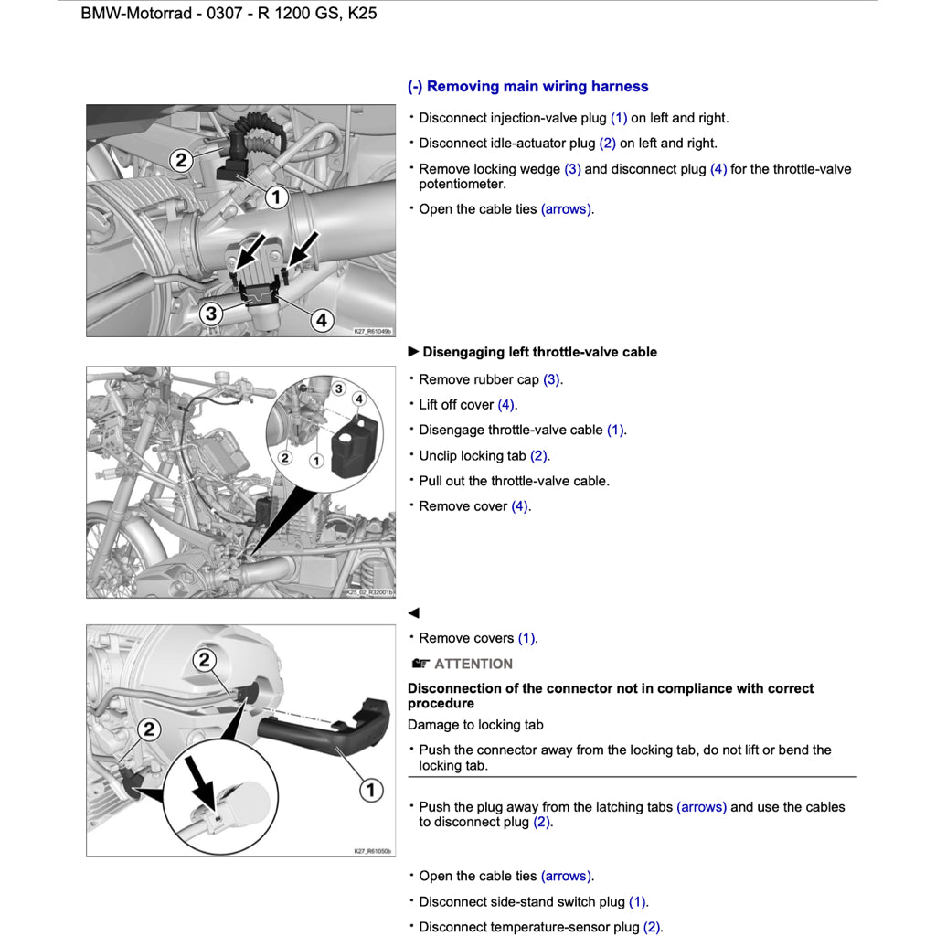 BMW MOTORRAD RSD (09-2017 UPDATE) ELECTRONIC SERVICE WORKSHOP MANUAL - WORKSHOP SPECIAL - Image 9