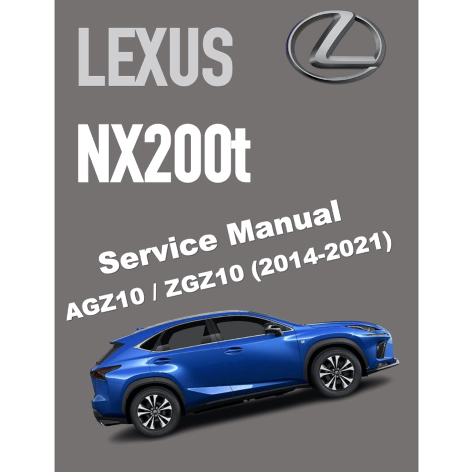 LEXUS NX200 / NX200t (2014-2021) SERVICE WORKSHOP MANUAL - Image 2