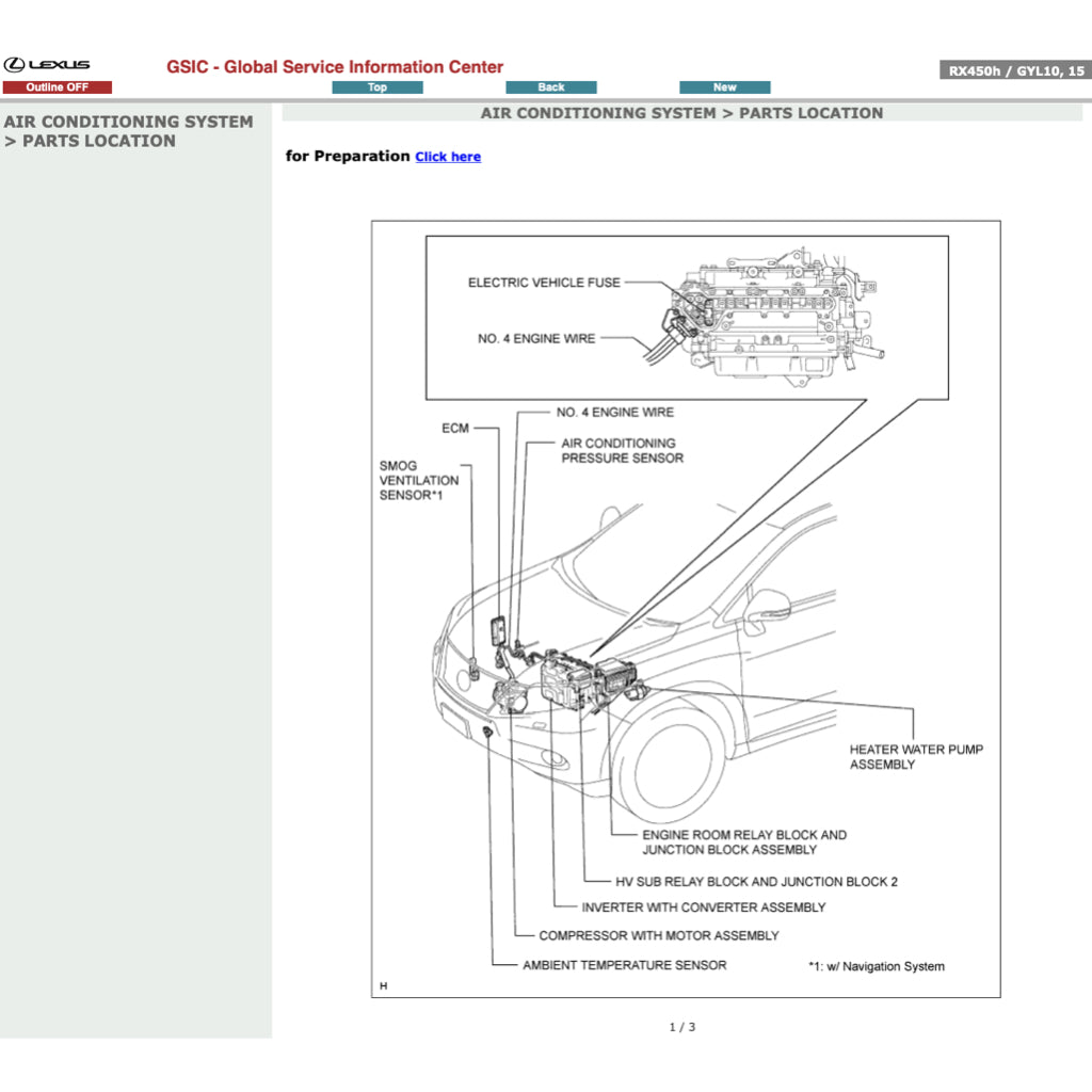 LEXUS RX450h GYL10/15 (2009-2015) SERVICE WORKSHOP MANUAL - Image 4