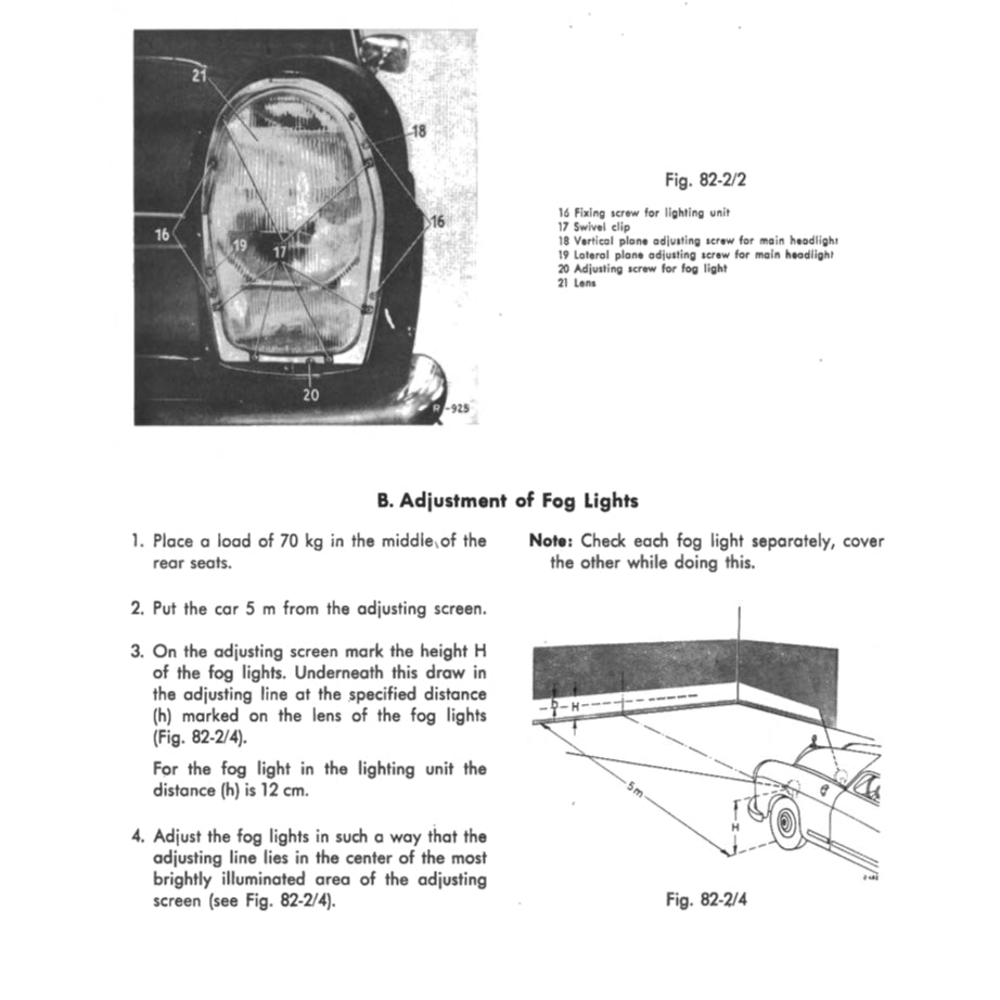MERCEDES-BENZ W111 (1959-1971) SERVICE WORKSHOP MANUAL - Image 7