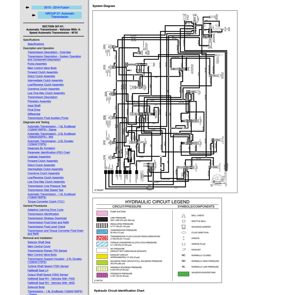 FORD MONDEO MK5 (2014-2021) SERVICE WORKSHOP MANUAL - Image 7