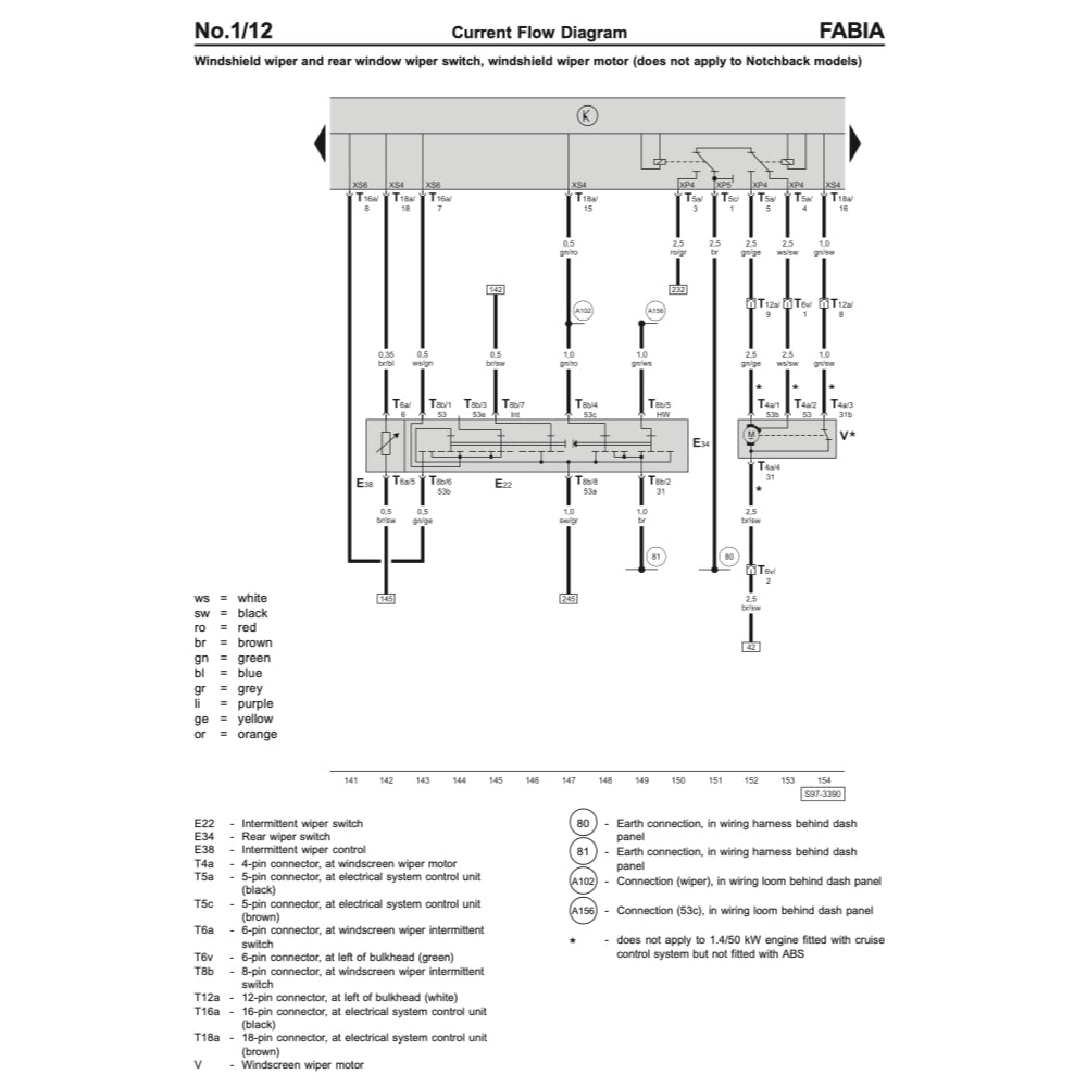SKODA FABIA 6Y (1999-2007) SERVICE WORKSHOP MANUAL - Image 9