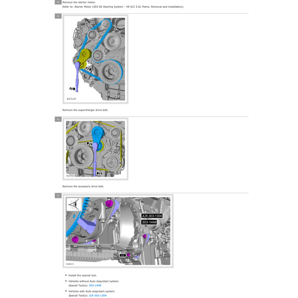 JAGUAR F-TYPE X152 (2013-2023) SERVICE WORKSHOP MANUAL - Image 4