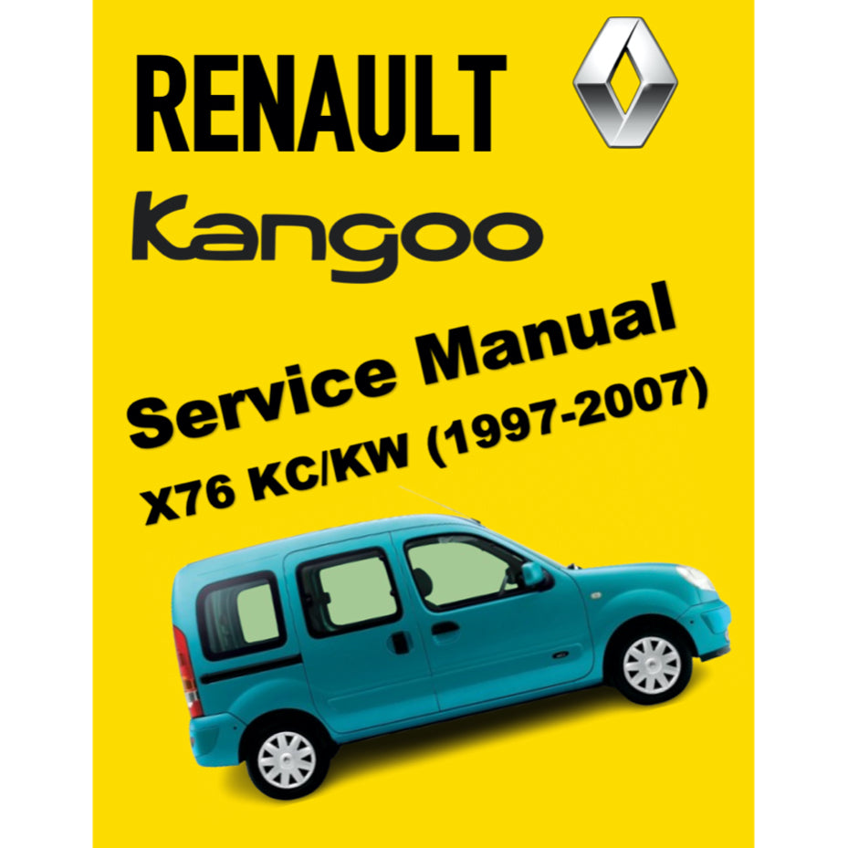 RENAULT KANGOO I X76 KC/KW (1997-2007) SERVICE WORKSHOP MANUAL - Image 2