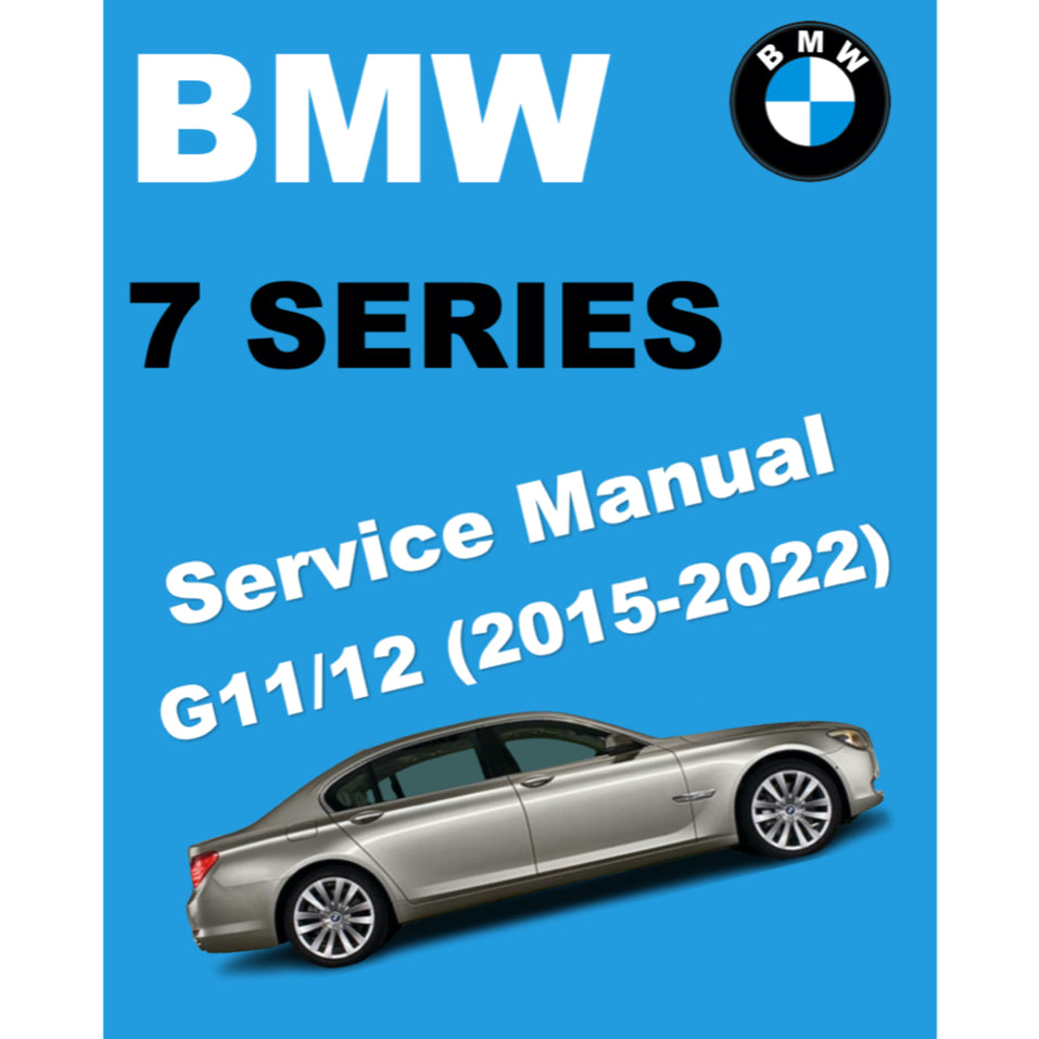 BMW G11/G12 (2015-2022) SERVICE WORKSHOP MANUAL - Image 2