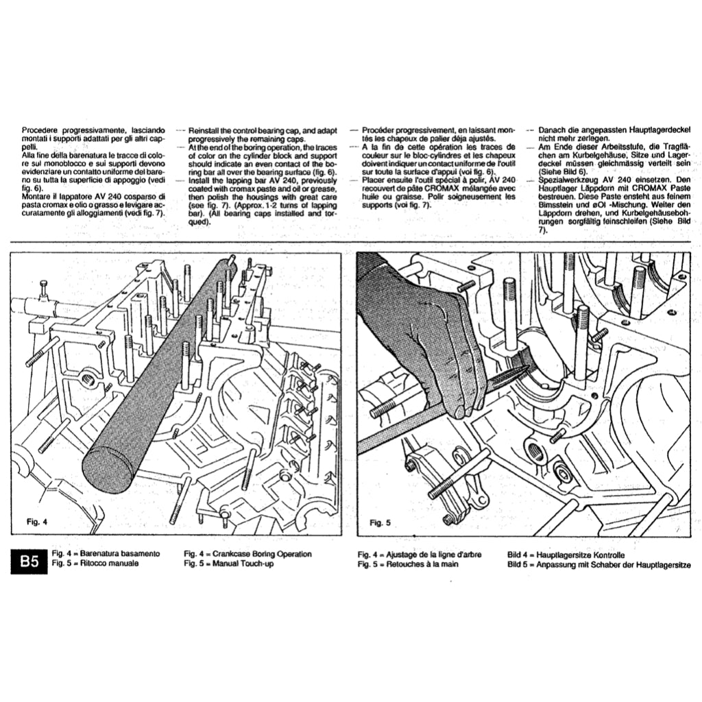 FERRARI 308/328 GTB GTS F105 (1975-1985) SERVICE WORKSHOP MANUAL + PARTS CATALOGUE - Image 7