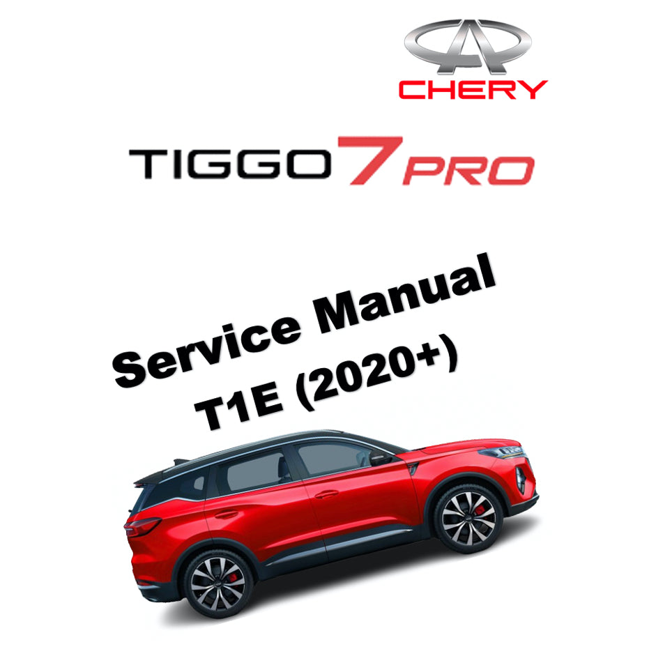 CHERY TIGGO 7 PRO (2020+) SERVICE WORKSHOP MANUAL - Image 2